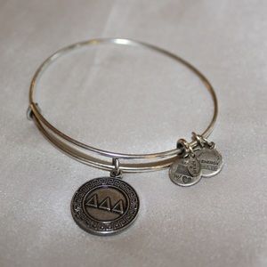 Alex and Ani Silver Bangle - TriDelta Charm